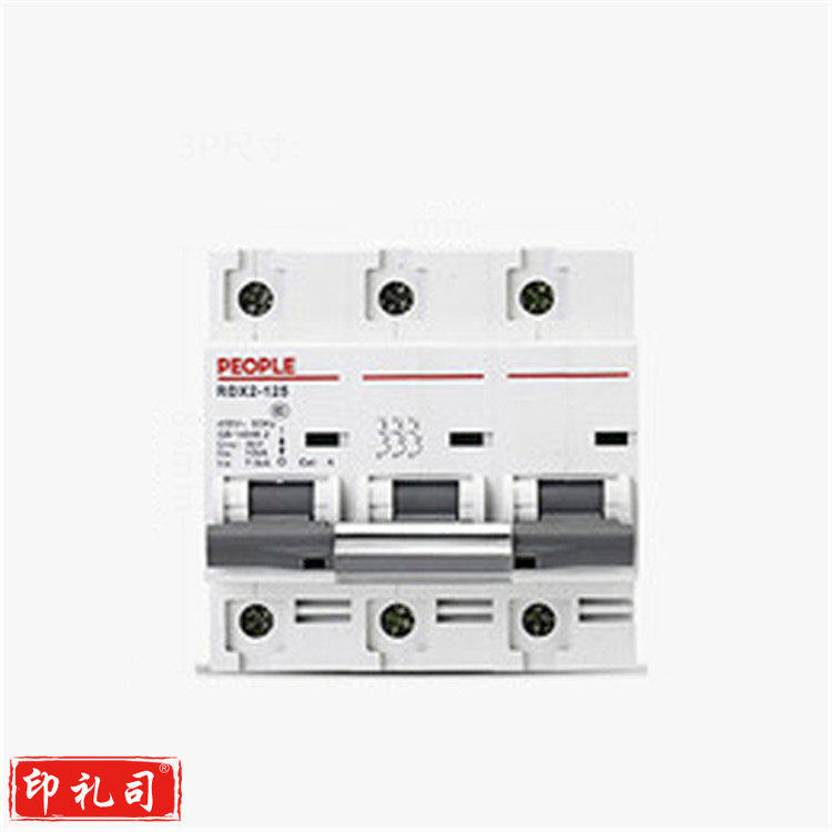 人民电器 RDX2 3P/125A 大功率断路器