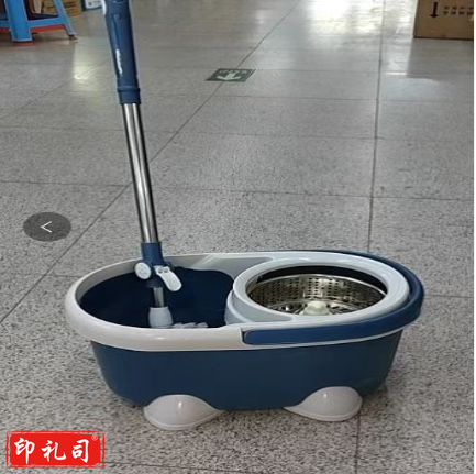 旋转拖把桶 清洁拖把套装  颜色随机