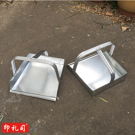 铁簸箕 手拿矮把畚箕 平把垃圾铲