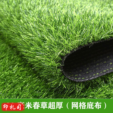 仿真草坪幼儿园人工塑料假草皮户外垫子工程围挡装饰人造绿色地毯 单价为每平米/2米宽/4米宽