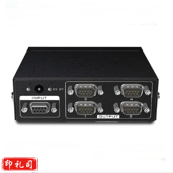 迈拓维矩 RS232串口分配器1进4出支持双向 级联 MT-RS104