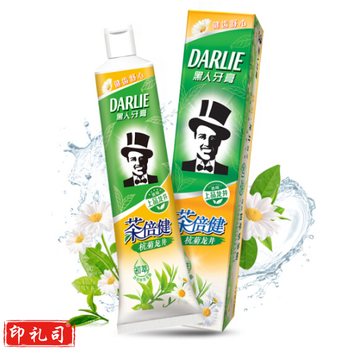 黑人 茶倍健牙膏90g 清新口气防蛀健齿（杭菊龙井）