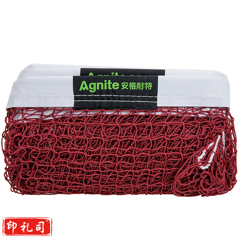 安格耐特F1314羽毛球网(红色)