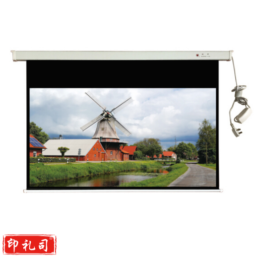 红叶（HONGYE）窄边框100寸16:9纳米高清4K&3D白软幕灰幕金属幕影院画框幕 2.21*1.25