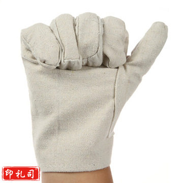 劳工 24线帆布手套 劳保手套
