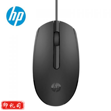 惠普（HP）M10鼠标 有线鼠标 商务办公男女生通用USB接口即插即用无需驱动人体工学有线鼠标 黑色有线鼠标