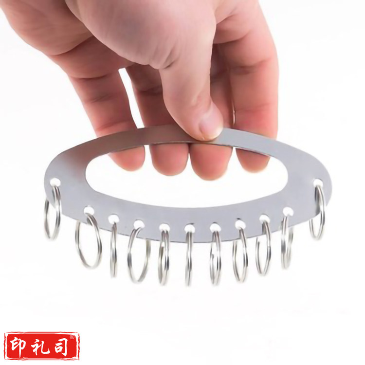 11位钥匙盘 仓库房东宿舍手提钥匙盘