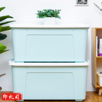 整理箱禧天龙 110L 6154特大号收纳箱环保塑料储物箱 72.2*52.5*43.3cm 单位：个