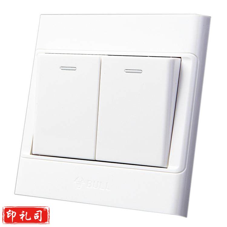 公牛G05K212Y 86型两位面板开关