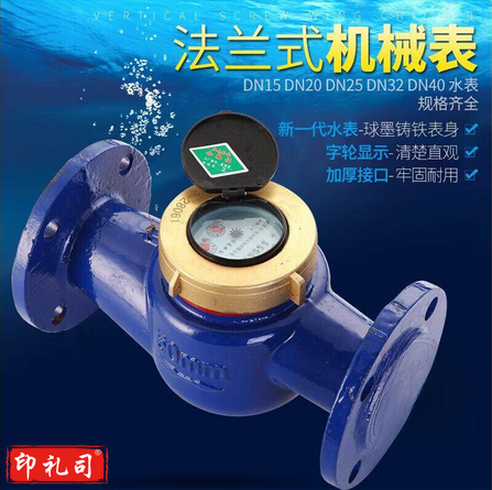 法兰机械水表DN100