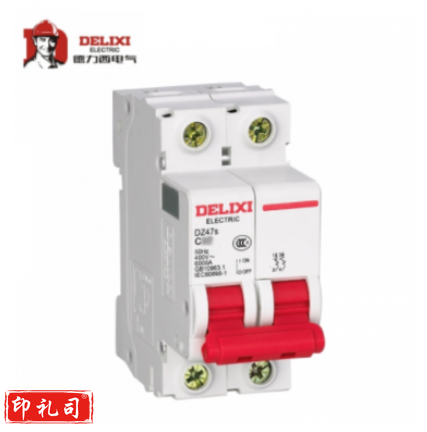 德力西 DZ47S 2P C型 40A 断路器空气开关