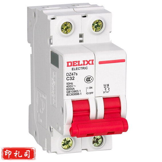 德力西 小型断路器 DZ47s D型 2P 40A