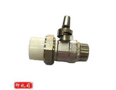 PPR蝶柄外丝球阀DN32x1M（1寸）PPR外丝外牙活接球阀热熔阀门 水管管件配件