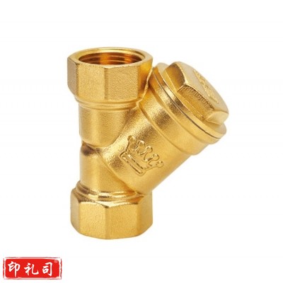 DN40黄铜Y形过滤器1.5寸过滤阀门