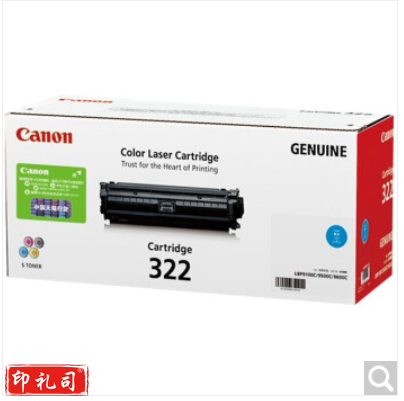 佳能（Canon）蓝色 硒鼓 CRG-322 C （适用于LBP9100Cdn）
