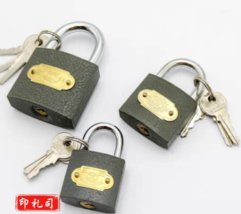 锁头防水防锈锁具 宿舍门锁抽屉柜子防盗窗小锁头 38MM  10个/盒