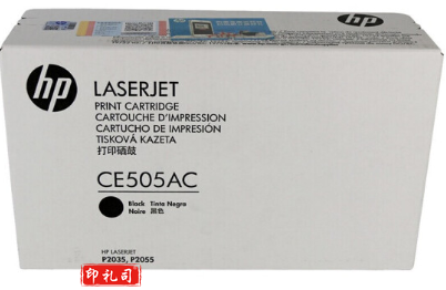惠普 CE505AC 黑色硒鼓 05AC（适用HP P2035/P2055）
