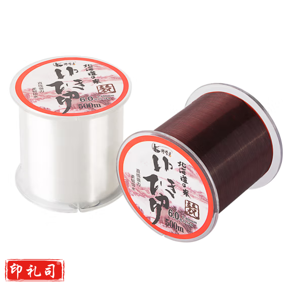 野营者500米钓鱼线8号（透明） 