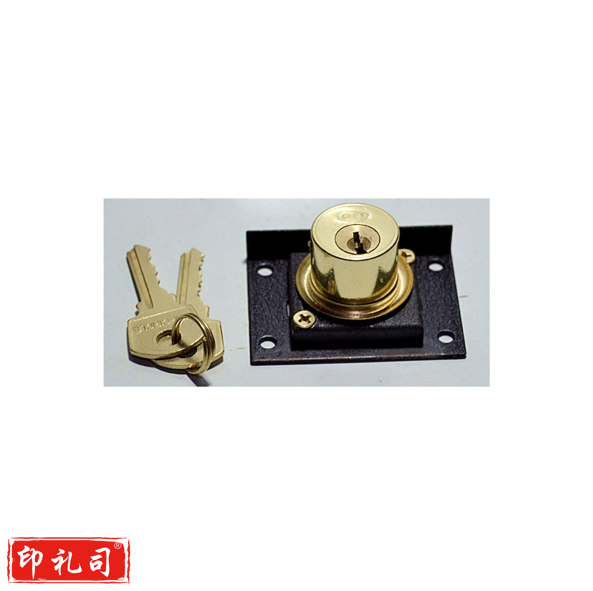 抽屉锁 铜抽屉锁 303[三环]22MM 