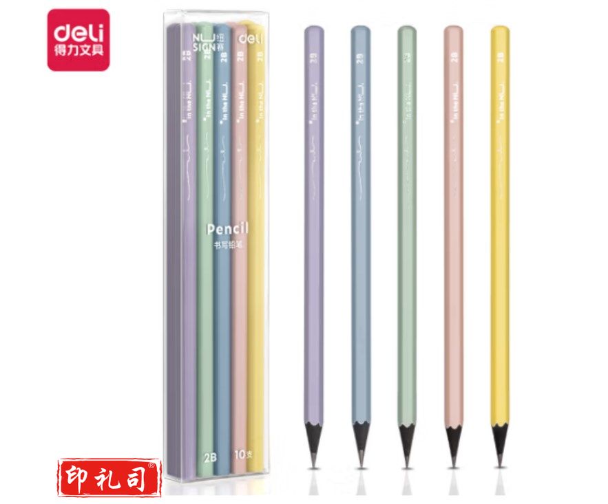 纽赛NS724-2B_纽赛彩杆2B铅笔(混)(10支/盒)