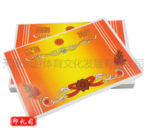 奖状 空白奖状 定制奖状 可定制奖状 A3（张）