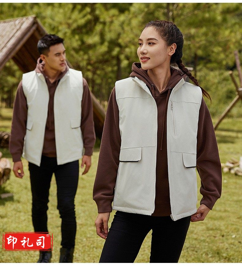 津衫  羽绒棉马甲 志愿者棉马甲 红色棉马甲 培训马甲 学校马甲校服