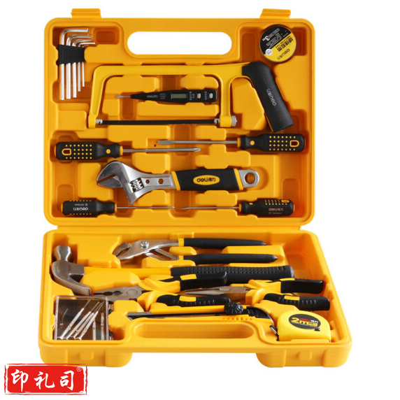 得力 五金套装 家用工具组合 25件套 3702 