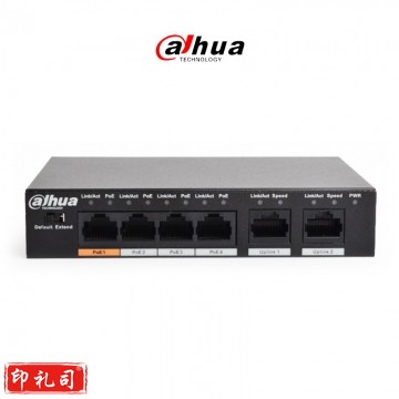 大华百兆POE交换机4口-DH-S1500C-4ET2ET-DPWR 