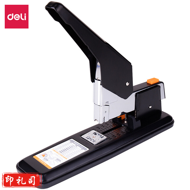 得力0299重型订书机黑色