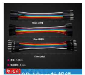 杜邦线 10CM 10P公对母