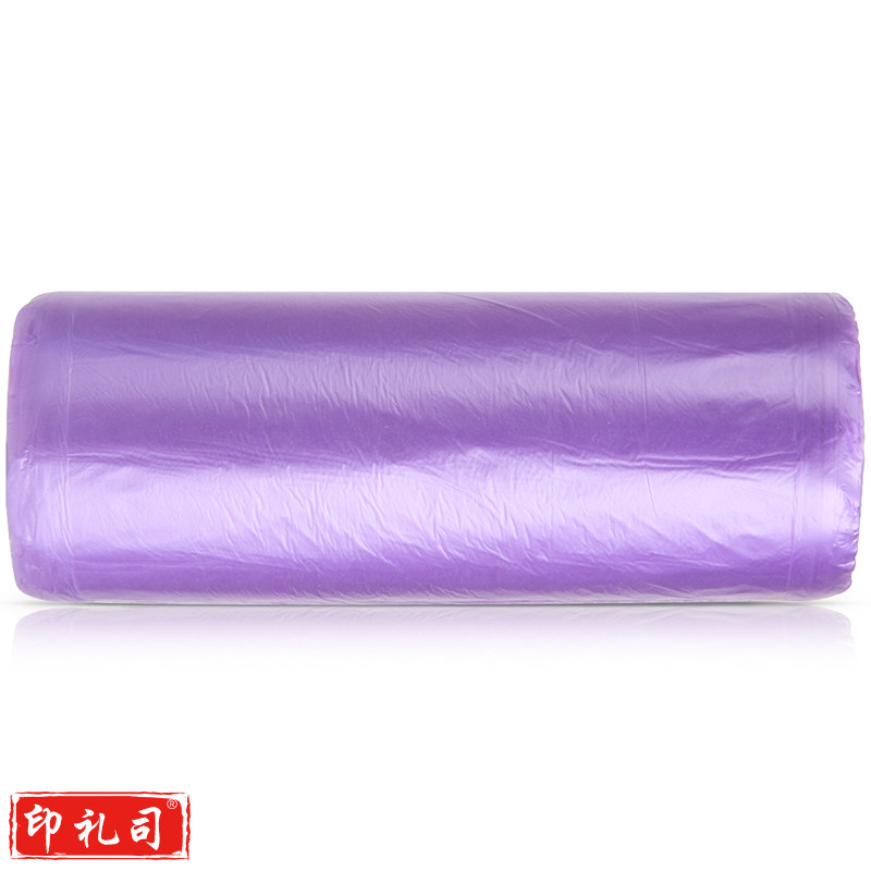 得力八角底垃圾袋 45*55CM(30个/卷)9583 