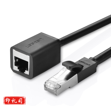 绿联NW112六类 网线延长线 RJ45宽带延长线纯铜公对母网线连接器 2米 