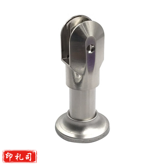 卫生间五金隔断配件 不锈钢门锁支撑脚 隔断支架 