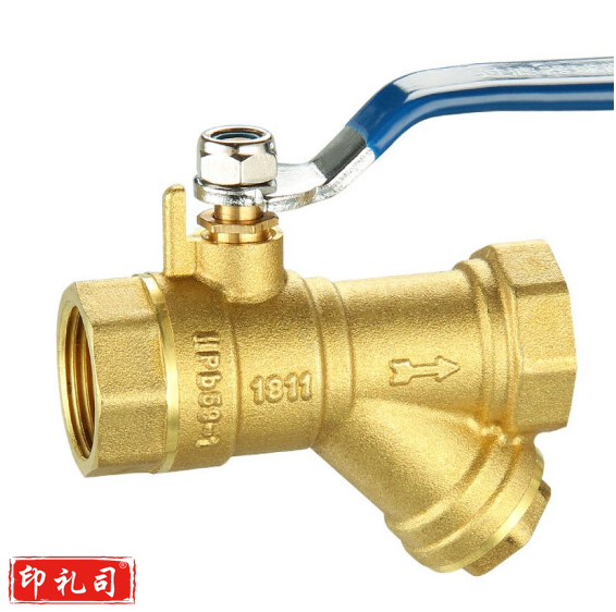 黄铜过滤球阀 1.5寸