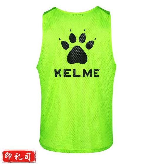 卡尔美/KELME 8051BX1001 足球专业训练背心 对抗服超薄背心