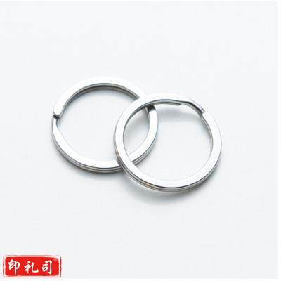 不锈钢钥匙圈环钥匙平环 直径30mm 10个装