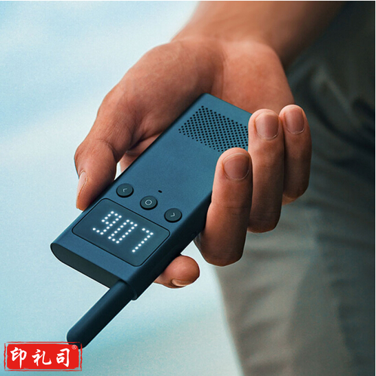 小米（MI） 小米对讲手持1s民用迷你户外自驾游无线FM收音机 小米1S 蓝色
