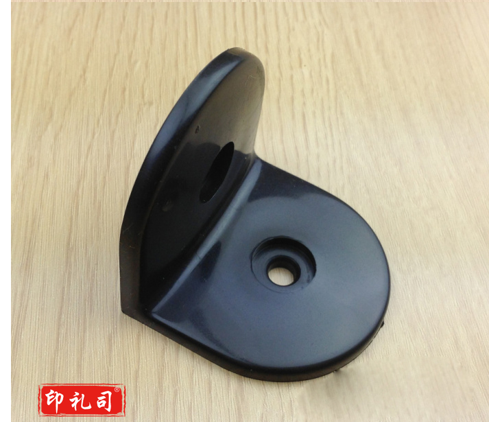 公共卫生间隔断配件 塑料角码 直角