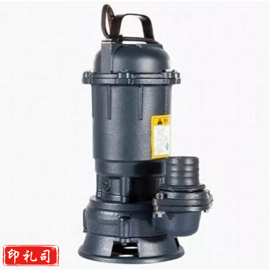 上海人民 单相污水污物潜水电泵 220V WQD6-16-0.75 含兰水带 