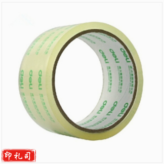 得力30291可降解封箱胶带45mm*30y*50μm(透明)(1卷/筒)