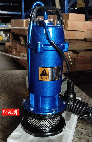 小型潜水泵清水泵 220V QDX1.5-15-370W 口径1寸 