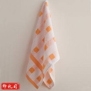 洁丽雅 毛巾 6237-1 76cm*34cm 1/120 桔色
