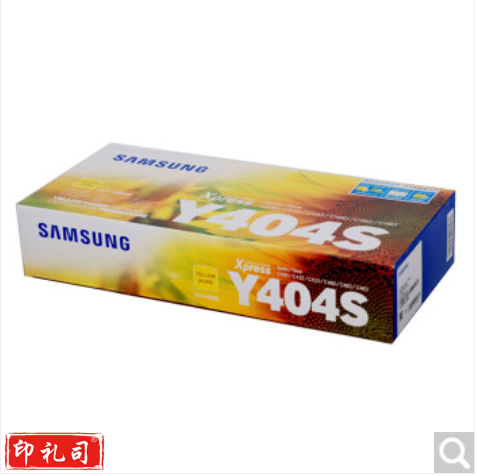 三星 CLT-Y404S 黄色粉盒(SU454A)(适用SL-C430 C480)约1000页