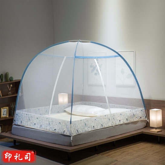 单人蚊帐 蒙古包蚊帐 约120*190*150cm 