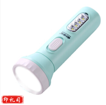 康铭 可充电式铅酸手电筒 KM-8927C 浅绿色