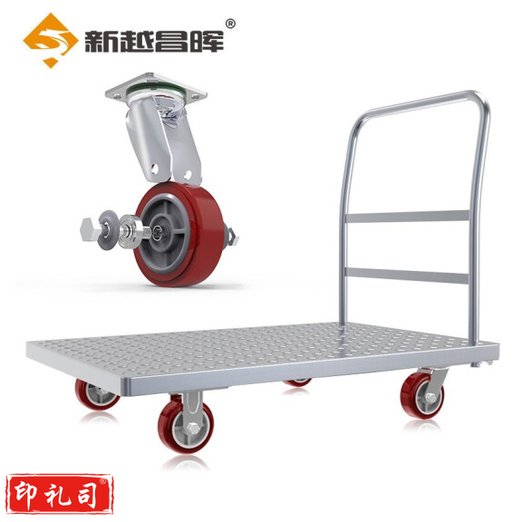 加重推车 CB-GB024钢板车平板车 80*125cm承重约1600斤 