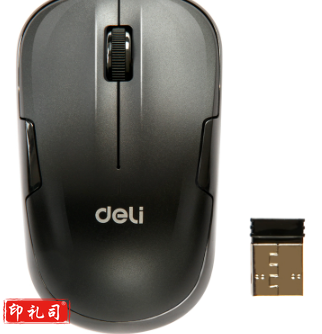 得力3713无线鼠标(黑)(只)