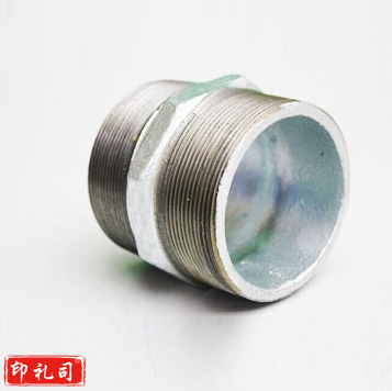 4分 玛钢管件 水管接头 镀锌内接 六角外丝