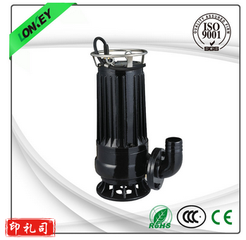 浪奇WQ 无堵塞污水泥浆泵防汛排污泵