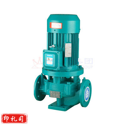 上海人民 65-160 IRG25-32 4KW 380V 立式管道循环泵 